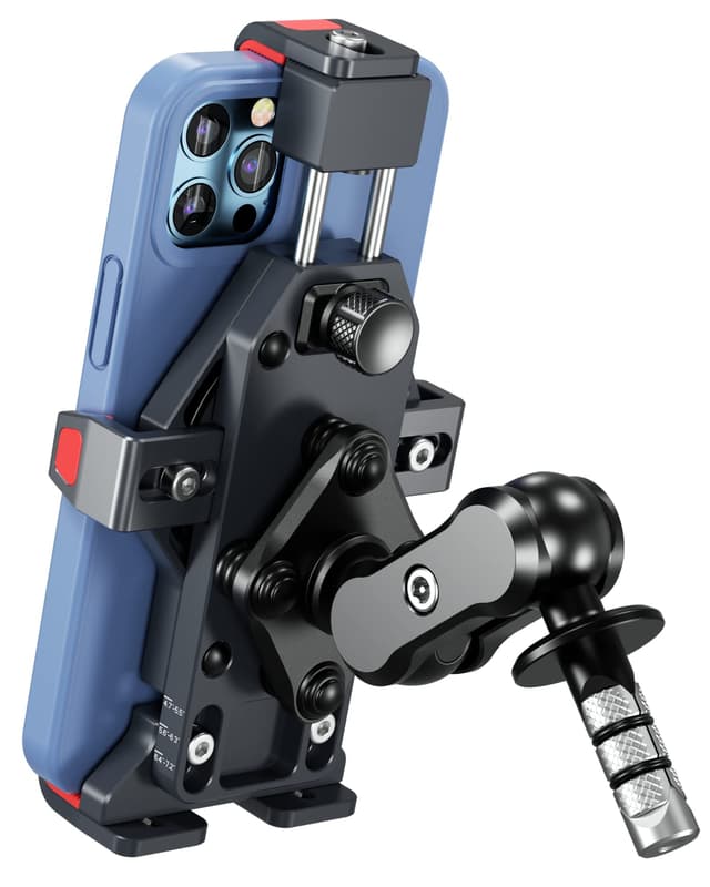BRCOVAN Motorrad Gabelschaft Handyhalterung mit Vibrationsdämpfer 🏍️📱