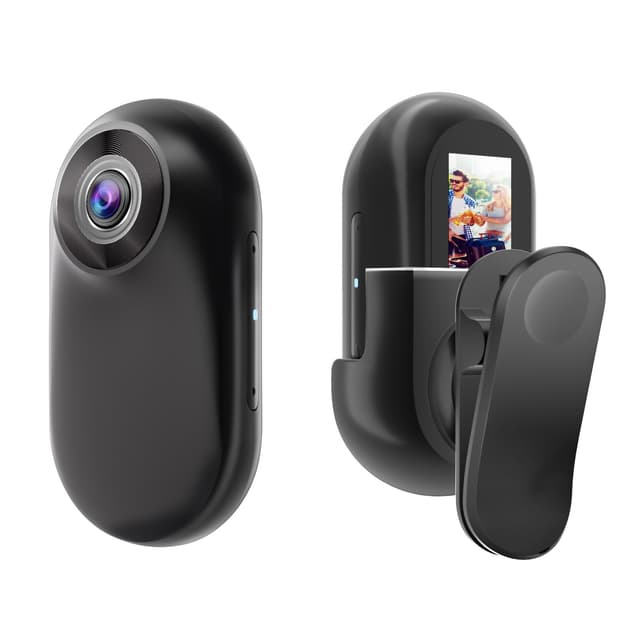 OBEST 360° Actionkamera 1080P 📷🌟 Magnetische Taschen-Daumenkamera Aktion Kamera