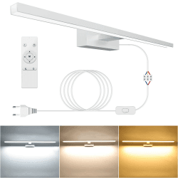 🌟 Dimmbare LED Spiegelleuchte für Badezimmer 🌈