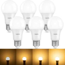 🌟 Super Angebot! Lepro E27 LED Warmweiss Dimmbar Glühbirne, 8.5 Watt 806 Lumen Leuchtmittel