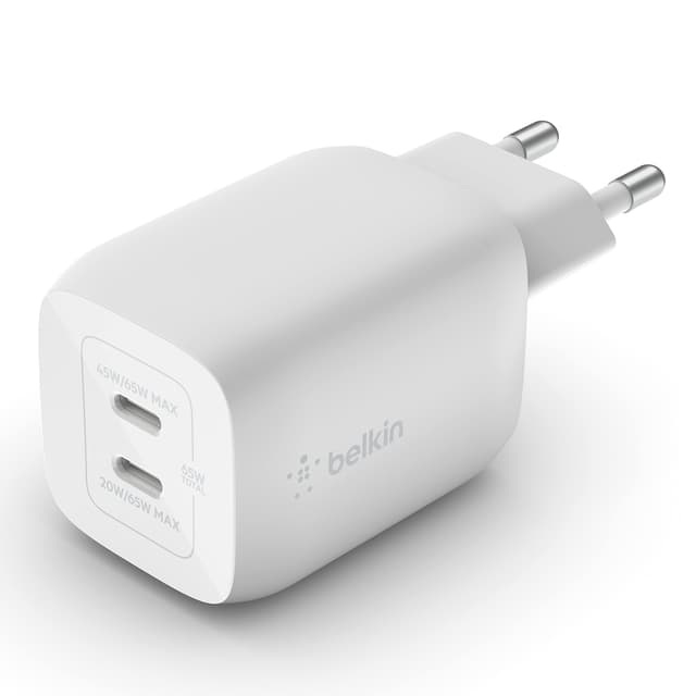 Belkin 65-W-USB-C-Ladegerät mit 2 Ports 📱⚡️