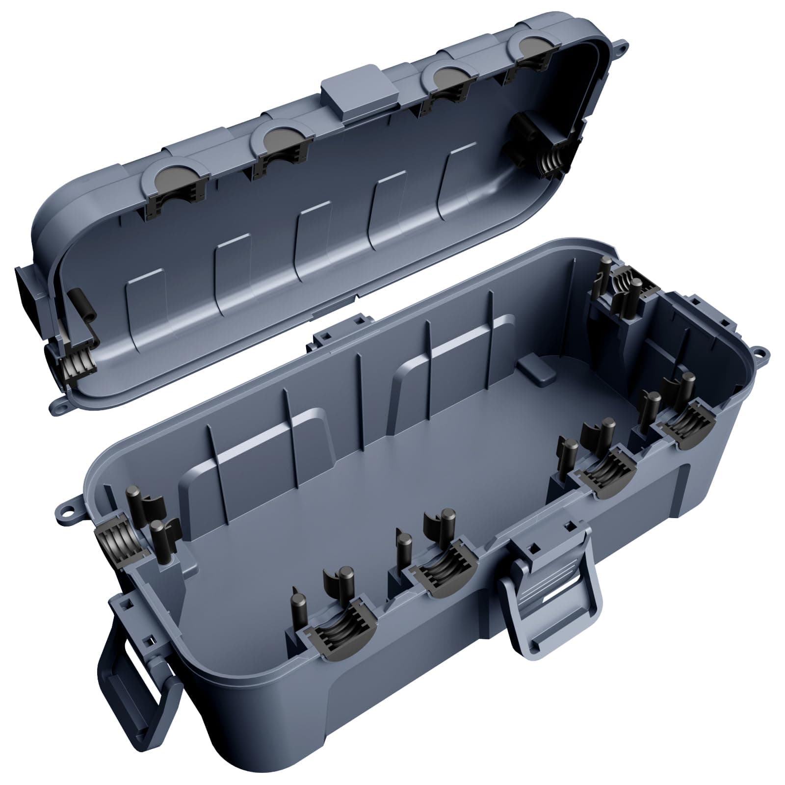 🌧️🔒 RESTMO Medium wasserdichte Kabelbox für den Außenbereich | IP54 wasserdicht | Wetterfeste Kabelbox