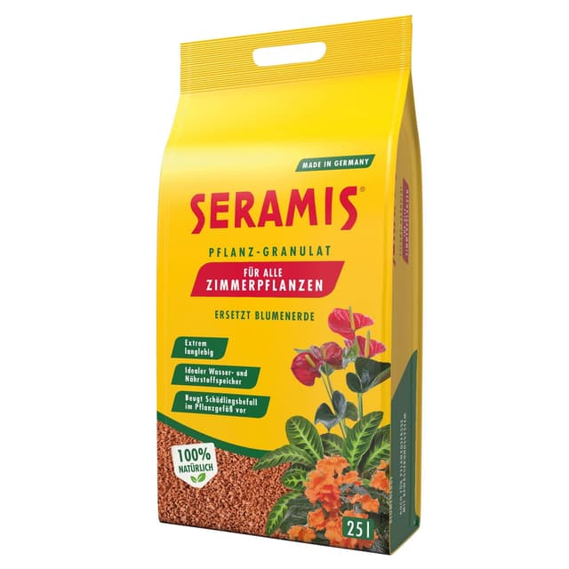 Angebot: Seramis Pflanz-Granulat für alle Zimmerpflanzen, 25 l 🌿🌺🌱