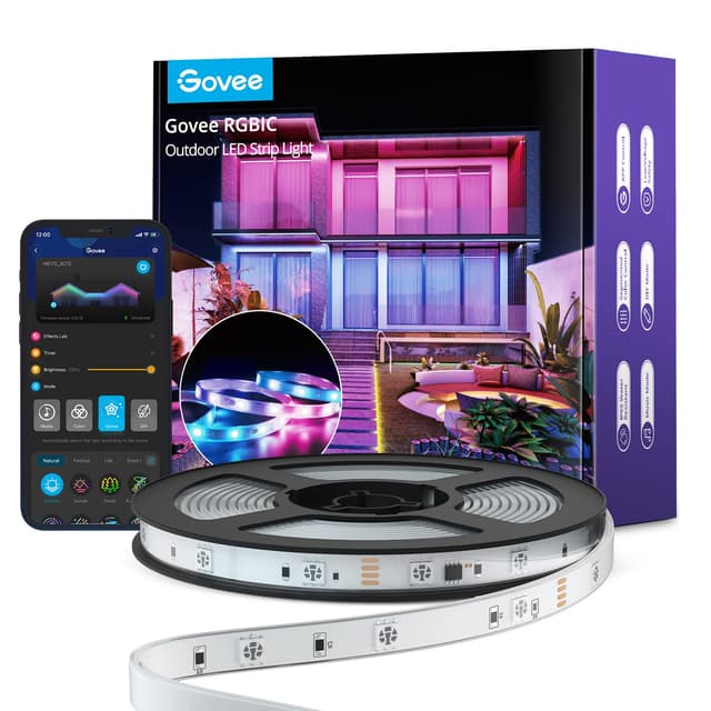 🌟 Govee Outdoor LED Strip 10m, IP65 Wasserdicht 🌈