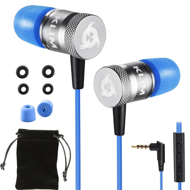 🎧 KLIM Fusion Kopfhörer in Ears mit Mikrofon - NEU - Langlebig - Innovativ