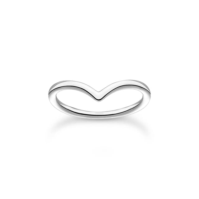 THOMAS SABO Damen Ring V-Form 925 Sterlingsilber 56 💍🌟