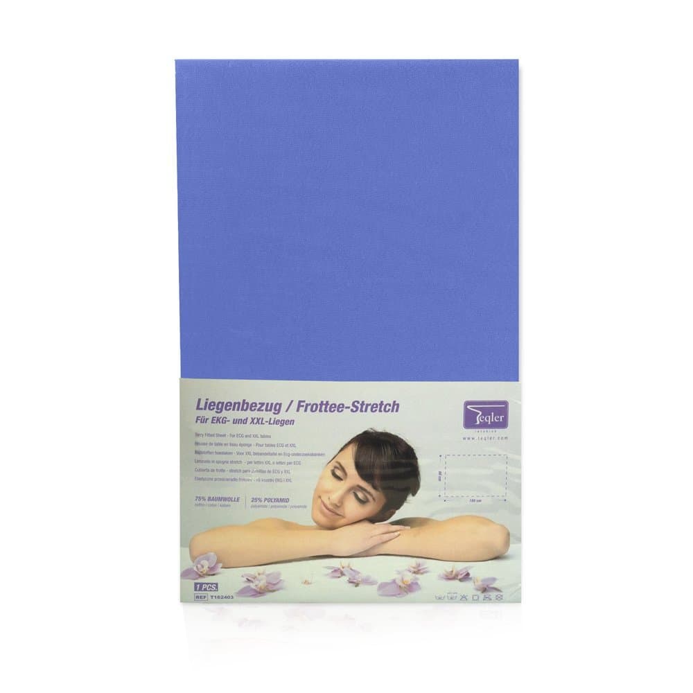 Teqler T-162403hellblau Massageliegenbezug, 80 x 195 cm 👌