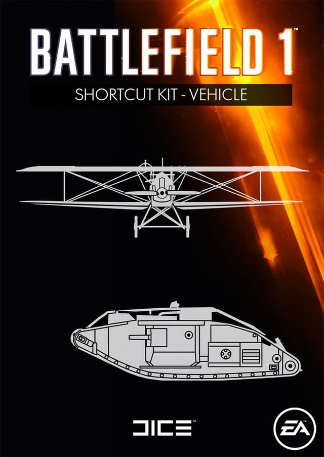 🚗 Battlefield 1 Shortcut Kit - Fahrzeug-Bundle Edition DLC 🎮