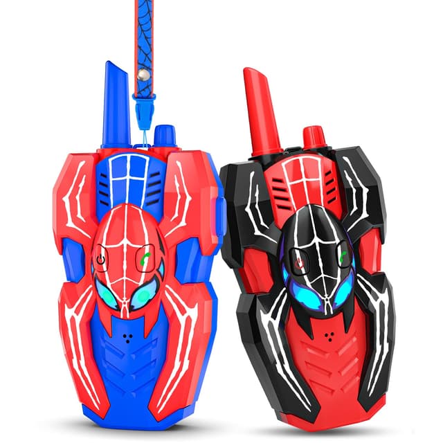 🕷️ Spider Kids Walkie Talkies - MOMSIV Spielzeug für Draußen