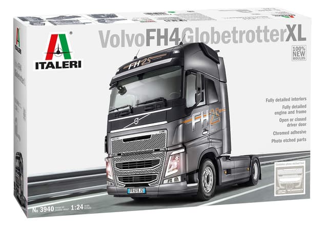 🚚🔧 ITALERI 3940S - 1:24 Volvo FH4 Globetrotter XL Modellbau Bausatz 🔧🚚