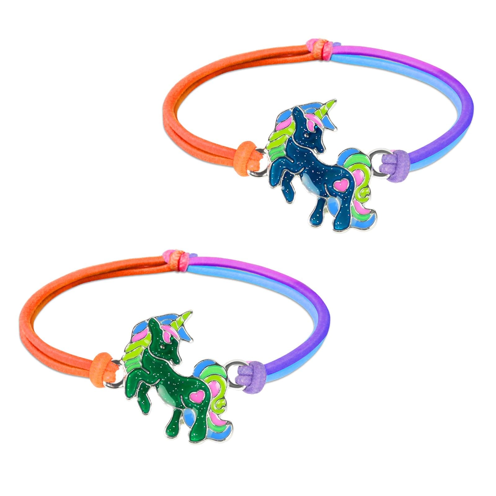 Flintronic Pferde Armband: Stimmungsarmband mit Anhänger für Kinder 🌈