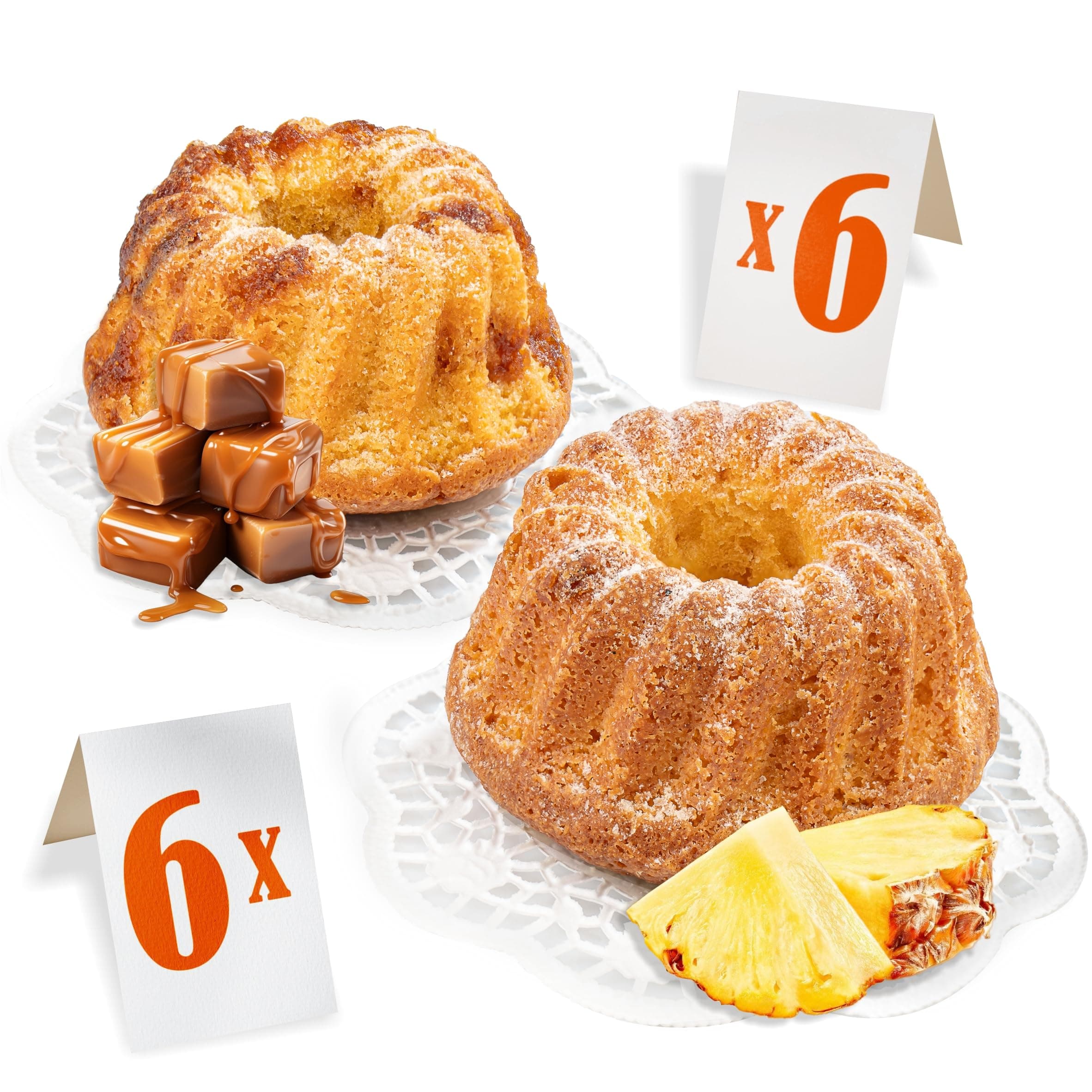 🧁 Ou Yes! 12 Stk. x 51 g – Mix Muffins 2 Sorten 🍍🍬