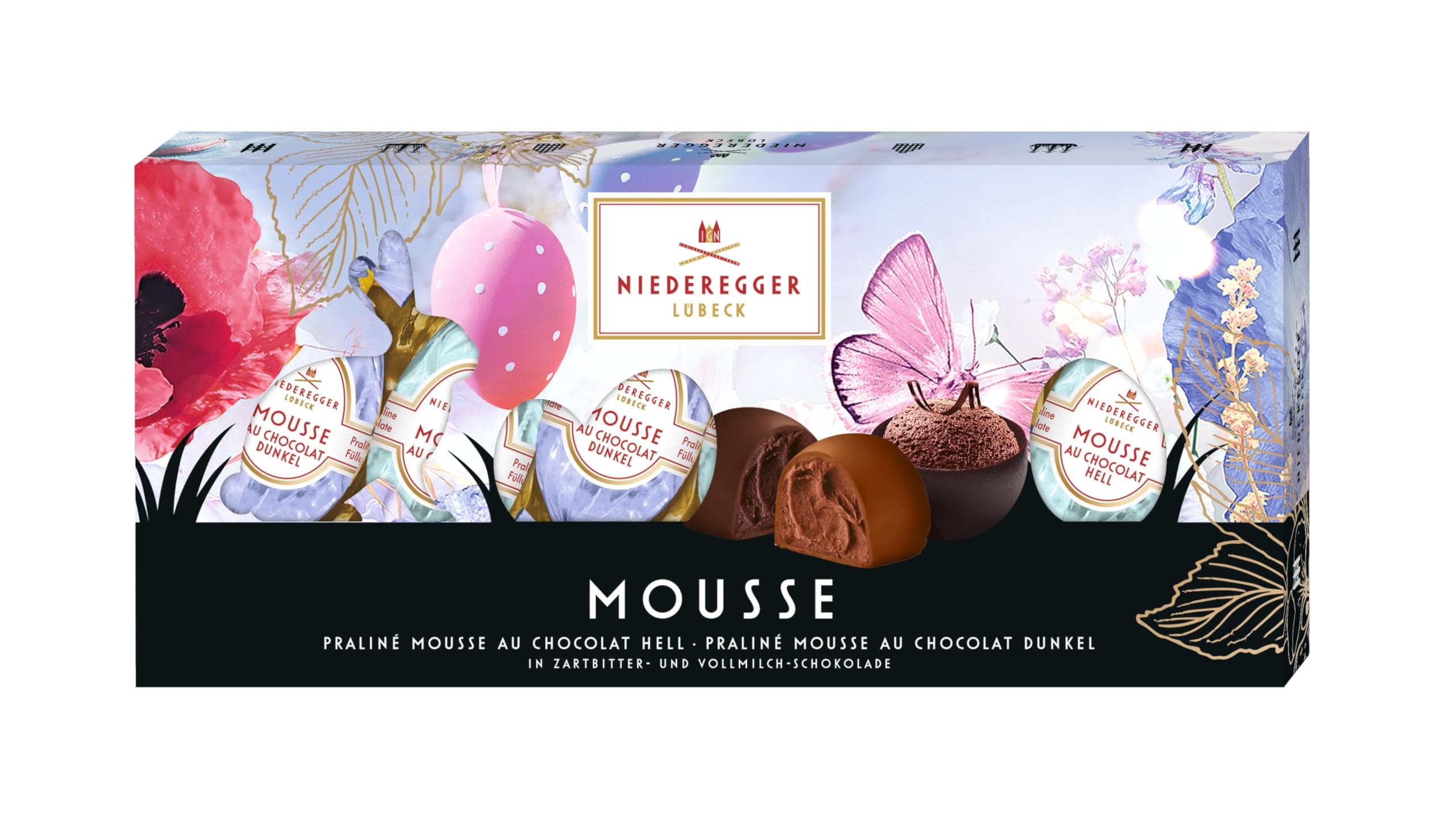 🐰🍫 Osterangebot: Niederegger Praliné-Eier Mousse Duo 100g für nur 2.70€!