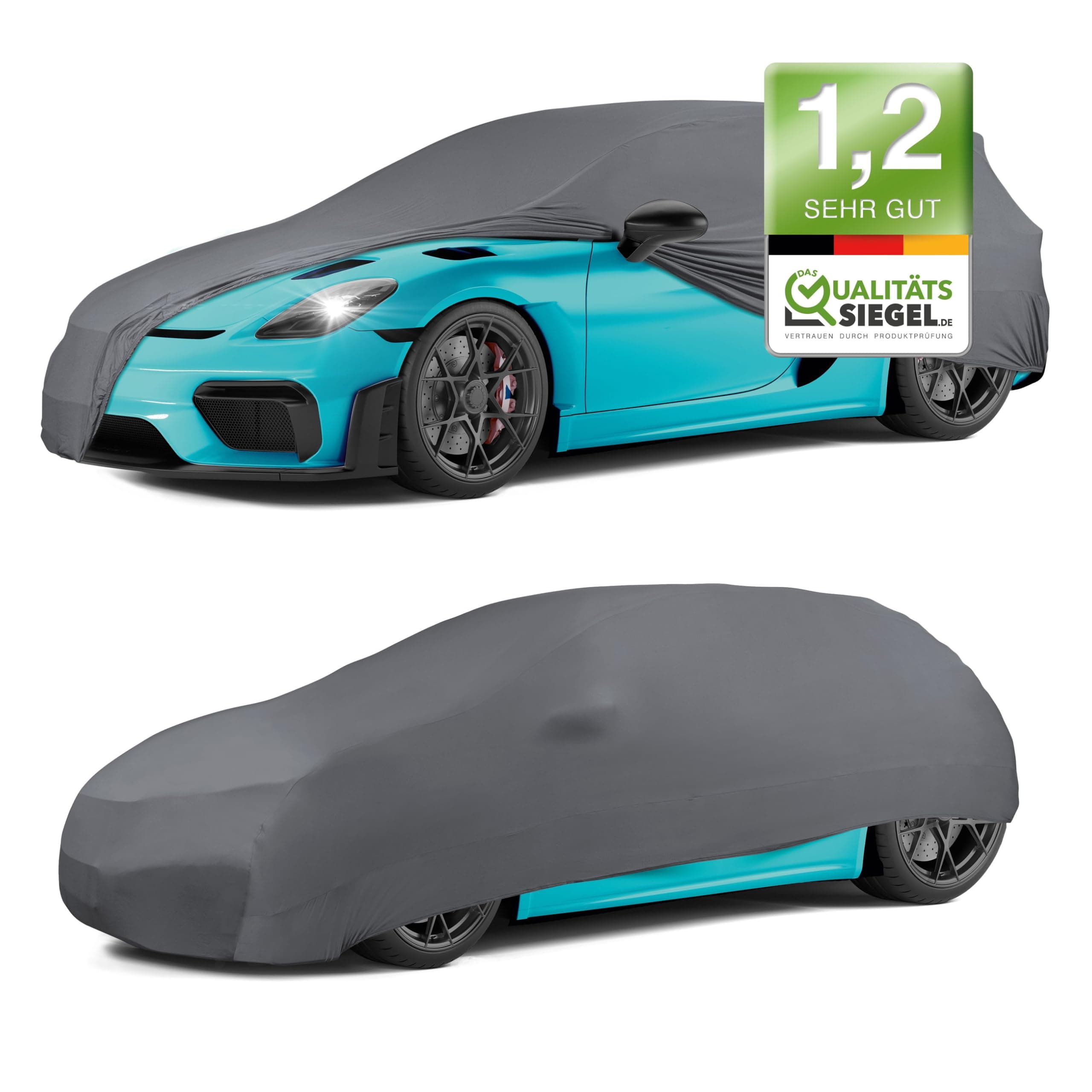 🚗 WALSER Premium Autoabdeckung Indoor Stretch Plus - Qualitätssieger Sehr Gut