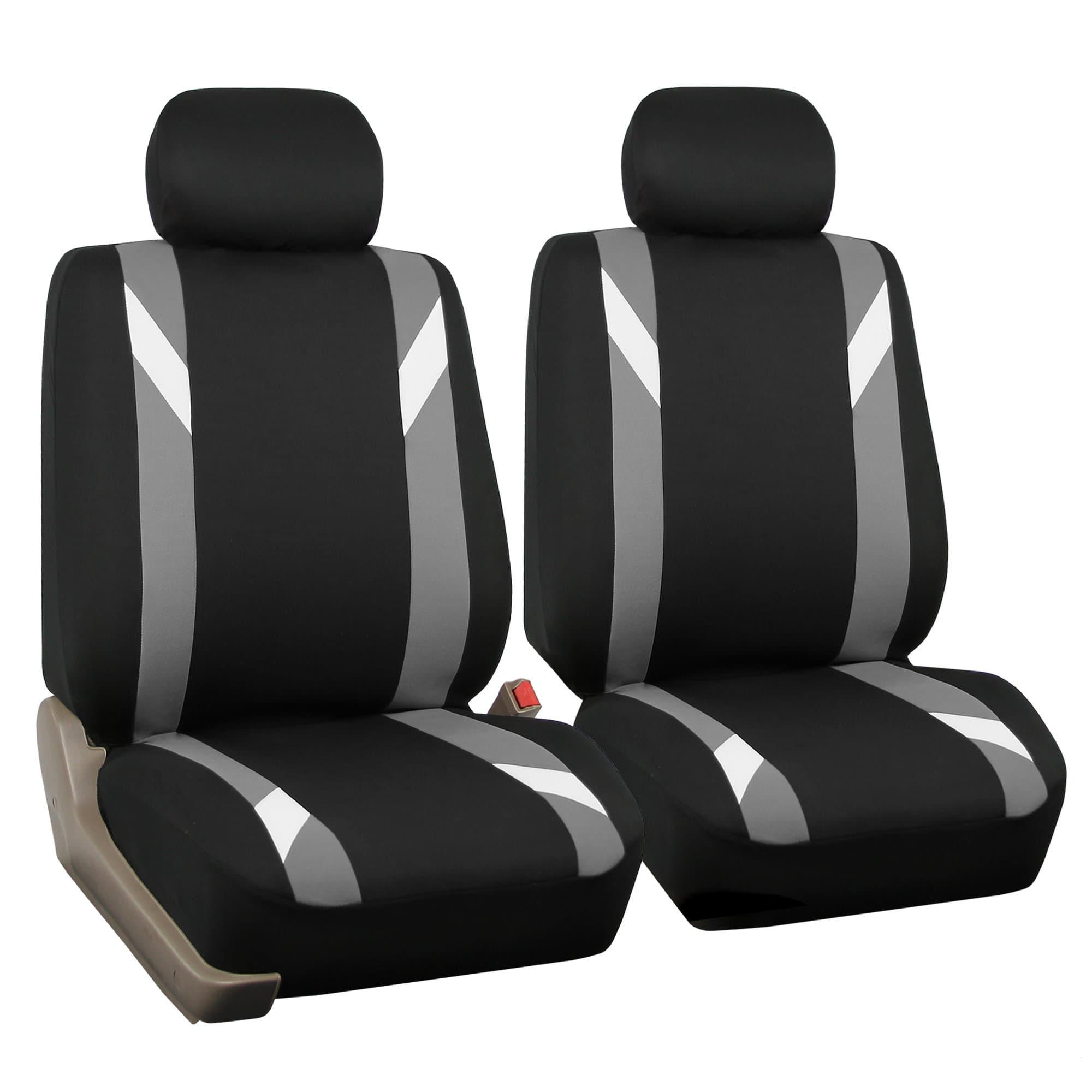 FH Group Stoff Vordersitzbezüge für SUV, Limousine, Van, Grau 🚗