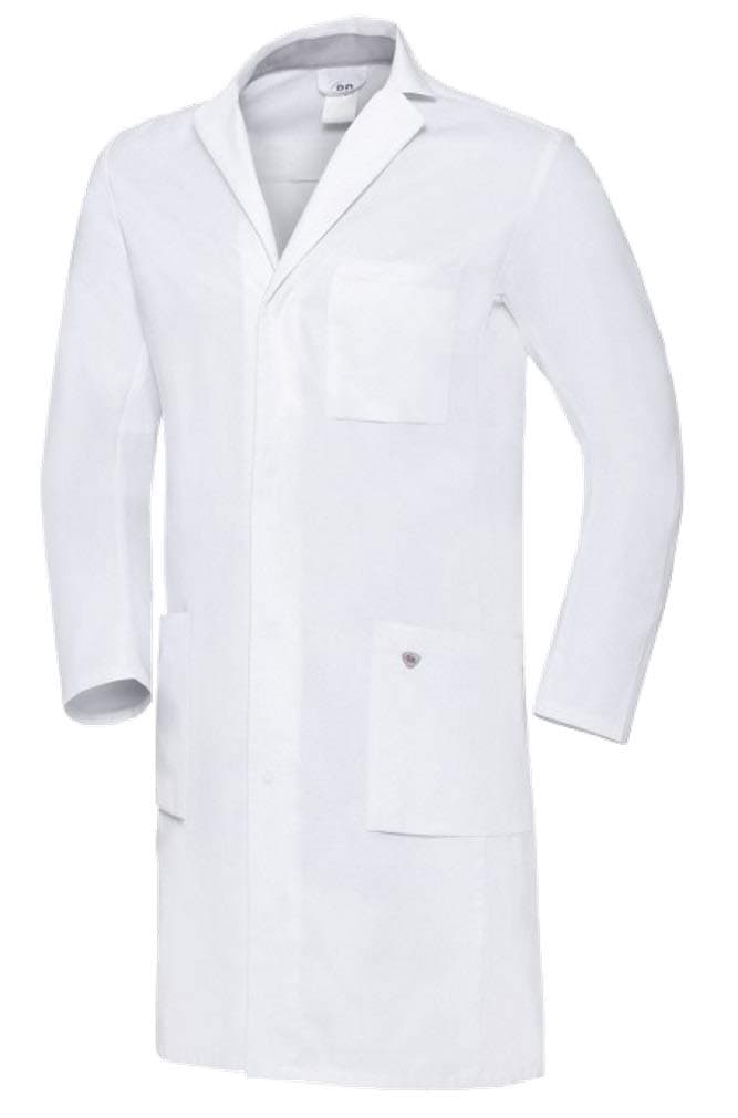 👨‍⚕️ BP 1753-130-0021-48l Arztkittel für Männer, Langarm, Arm-Lift-System, 205,00 g/m²
