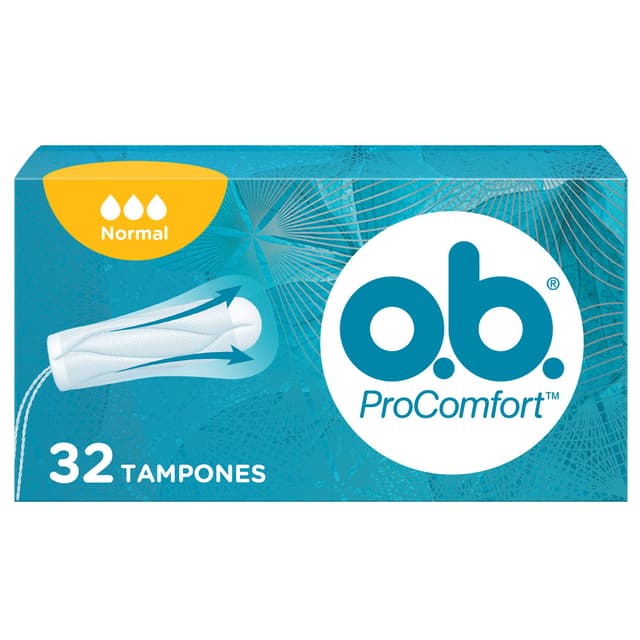 🌸 O.B. Procomfort Normal Tampón 32 Uds 1 32 Unidad (Paquete de 1) - Angebot!