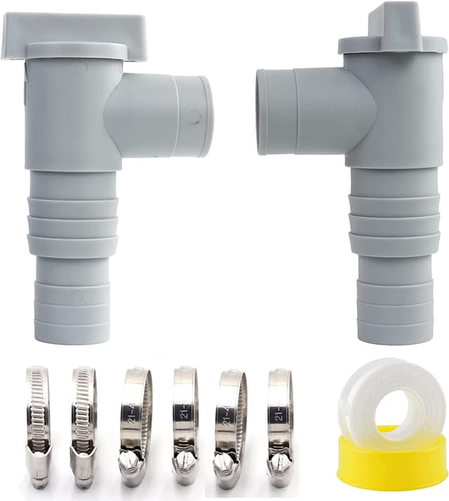 ANYUNKEY Absperrhahn für Pools mit 32mm Schlauchanschluss 🏊‍♂️
