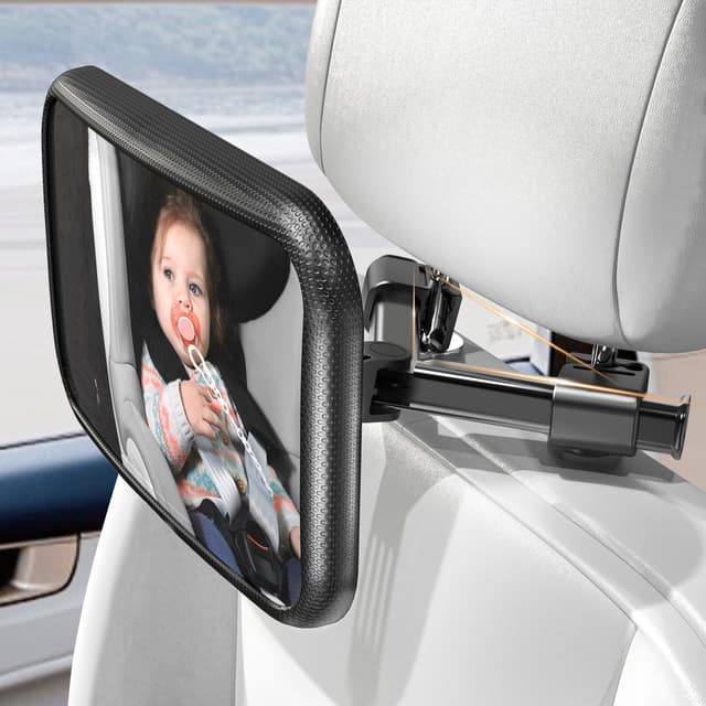 Spiegel Auto Baby Rückbank mit 360° Drehung 🚗👶