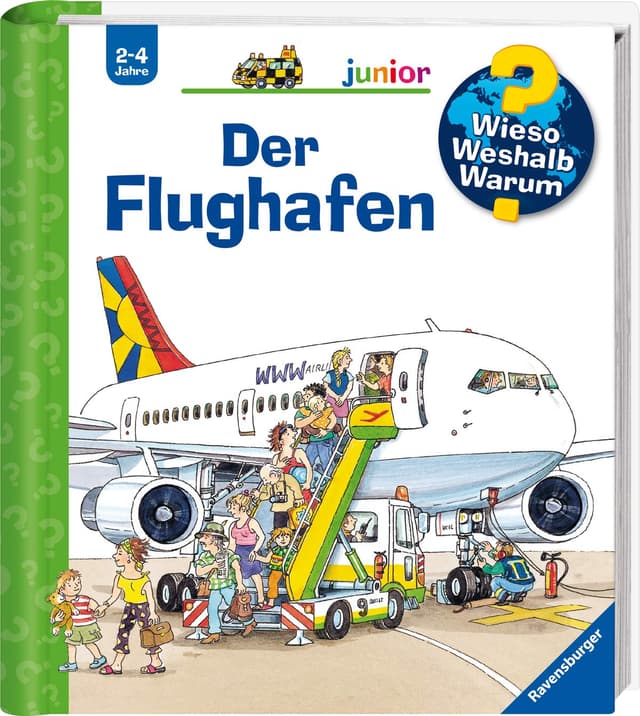 📘🚁 Wieso? Weshalb? Warum? junior, Band 3 - Der Flughafen 🚁📘