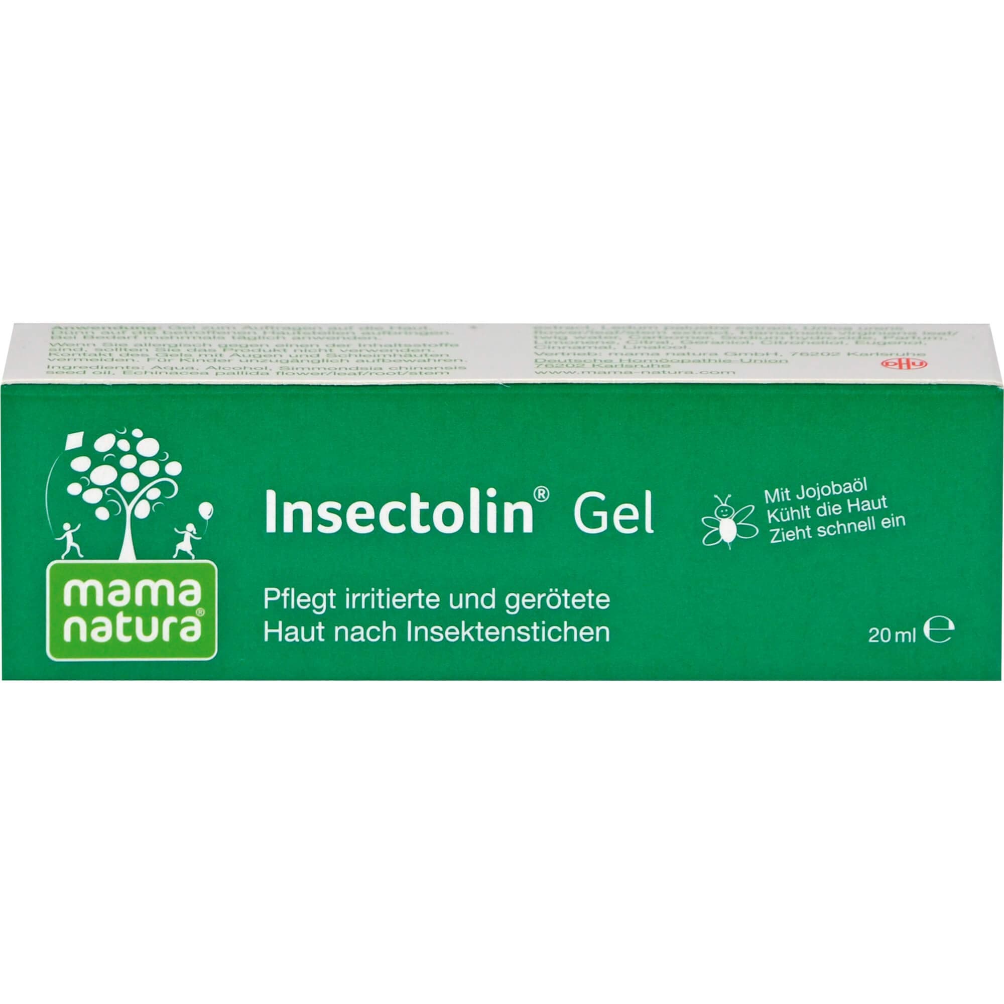🐜🌿 Mama Natura Insectolin Gel, 20 ml - Befreien Sie sich von Insektenstichen!