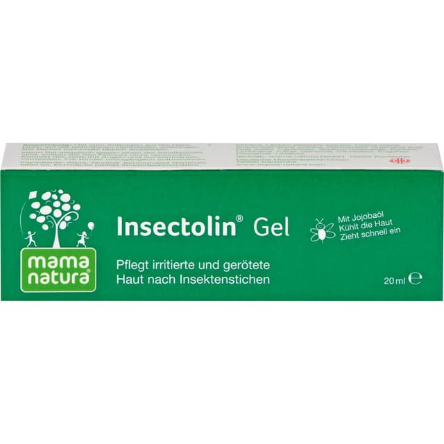 🐜🌿 Mama Natura Insectolin Gel, 20 ml - Befreien Sie sich von Insektenstichen!