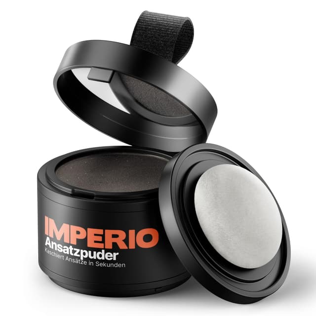 IMPERIO Pulver Ansatzpuder - Haar Concealer zur Haarverdichtung für Frauen und Männer 💇‍♂️💇‍♀️