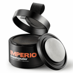 IMPERIO Pulver Ansatzpuder - Haar Concealer zur Haarverdichtung für Frauen und Männer 💇‍♂️💇‍♀️ Angebot bei HelloDeals