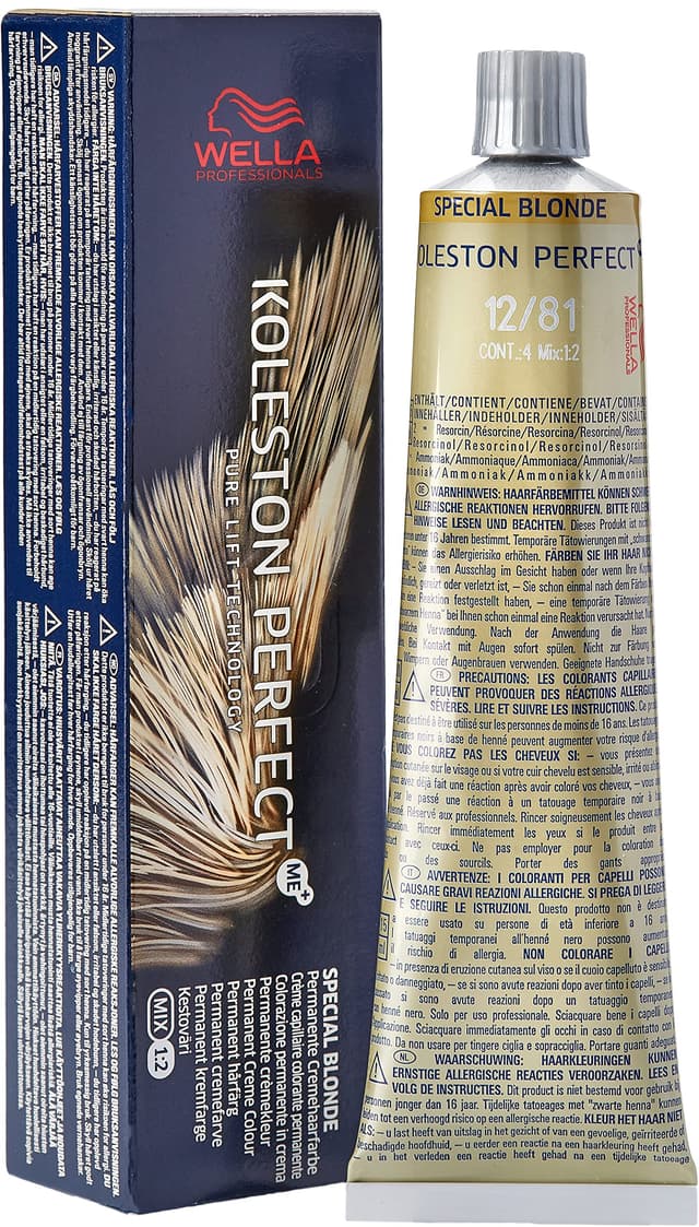 🌟 Sonderangebot: Wella Koleston Perfect Haarfarbe Pure Naturals, 60 ml (1er Pack) Special Blonds 12/81