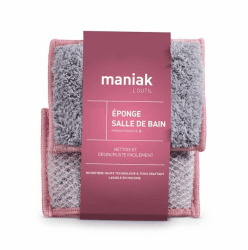 🧼🚿 2 Stück Badschwämme - waschbar und wiederverwendbar - Reinigt effektiv Kalk- und Seifenspuren 🧽