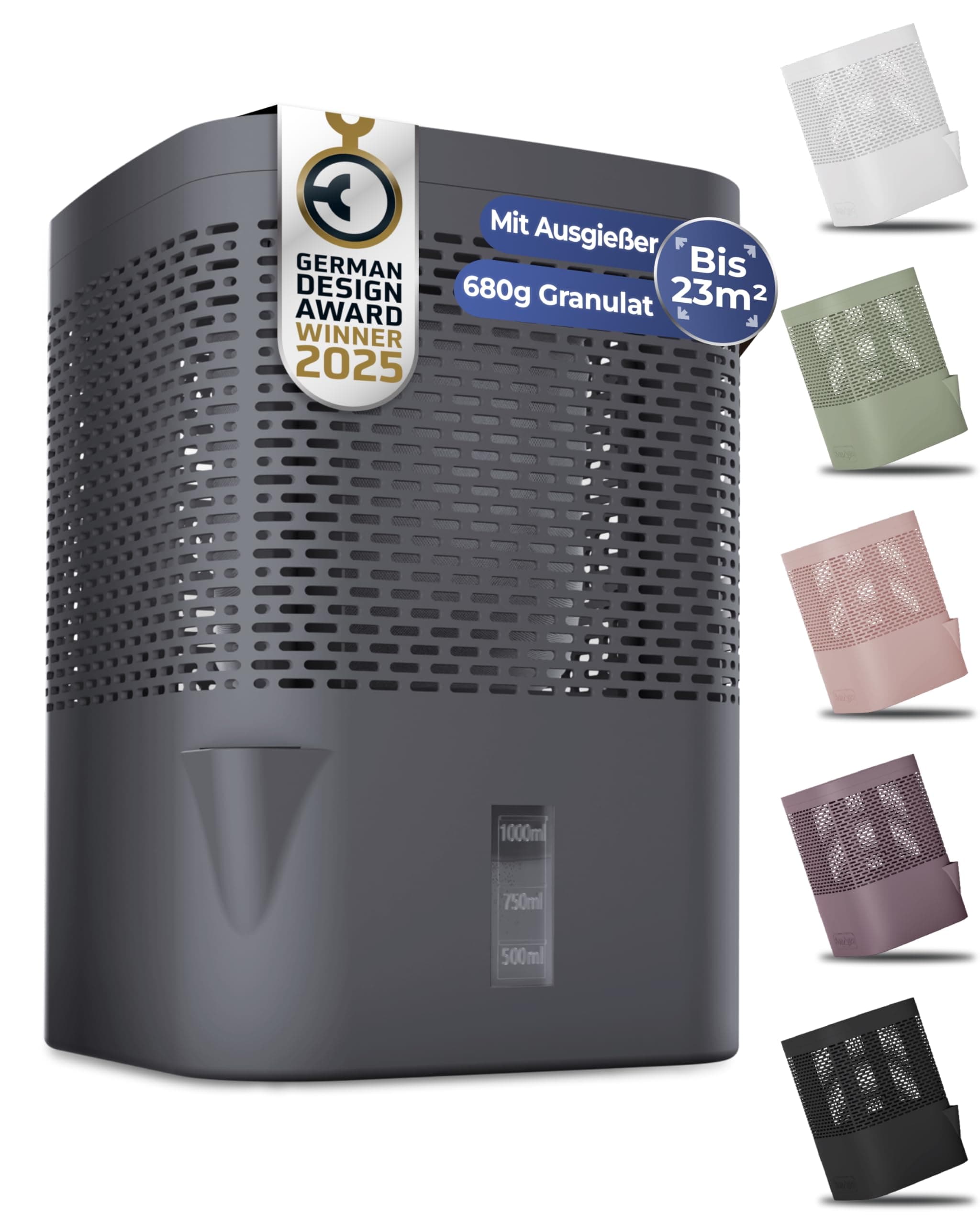 BonAura® AirOne Luftentfeuchter ohne Strom bis 23m² 🌬️