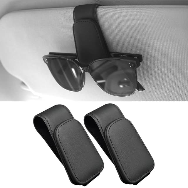 🕶️ Anwlki Brillenhalter für Auto Sonnenblende 2 Packungen