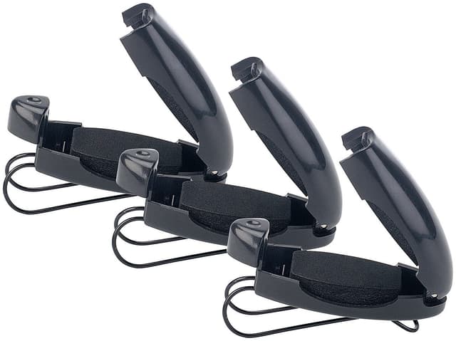 🕶️ Lescars Brillenhalter Auto: 3er-Set stabile Kfz-Brillenhalter