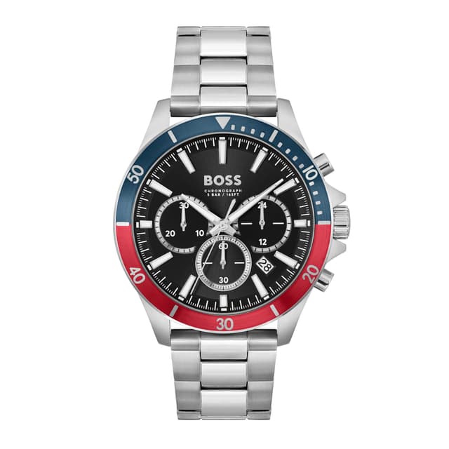 🕒 BOSS Chronograph Quarz Uhr für Herren Kollektion Troper ⌚️🔥