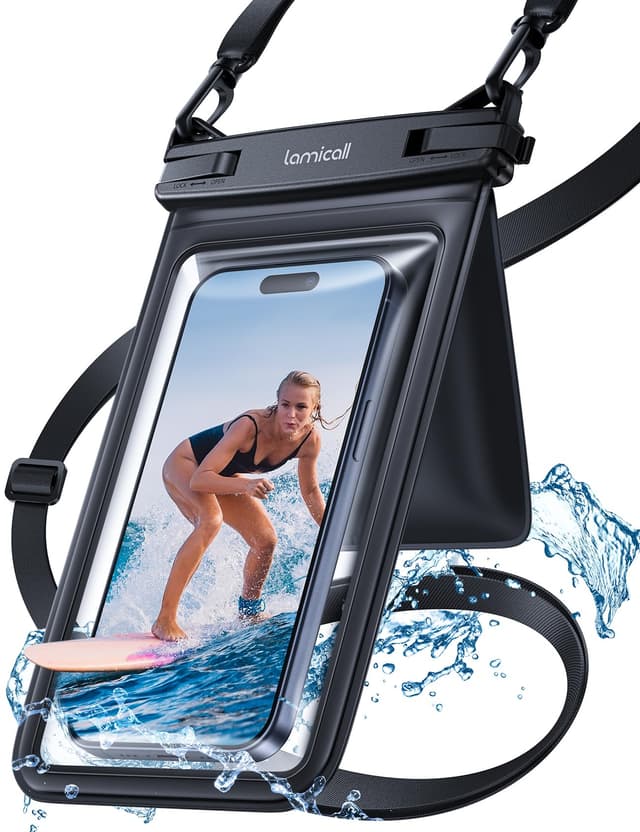 Lamicall Wasserdichte Handyhülle - IPX8 Waterproof Phone Case für iPhone & Samsung