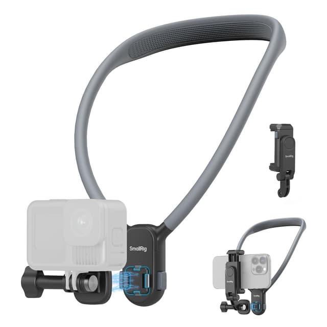 📸📱 SMALLRIG Magnetische Halshalterung für Actionkameras und Telefone - 5128