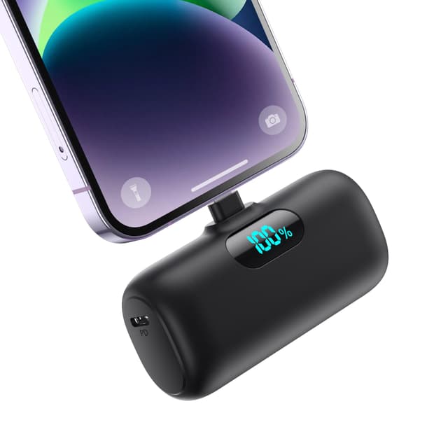 Mini Power Bank für iPhone 5000mAh 📱🔋