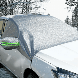 Große Windschutzscheibe Sonnenschutz für Autos - Übergröße Frostschutz Angebot bei HelloDeals