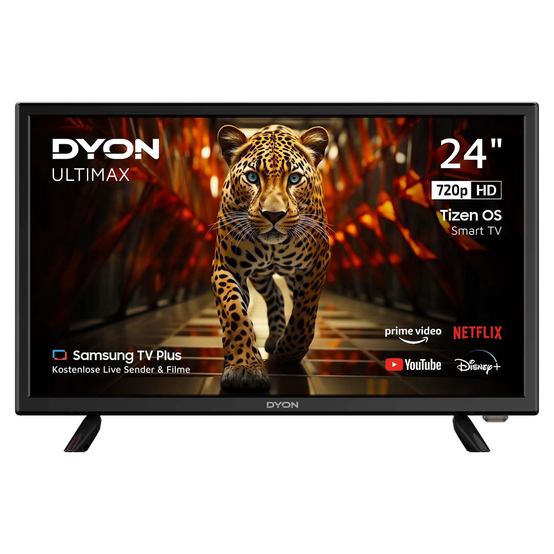 📺 DYON ULTIMAX 24H-TI-W - 24 Zoll (60 cm) HD Smart TV mit Tizen OS