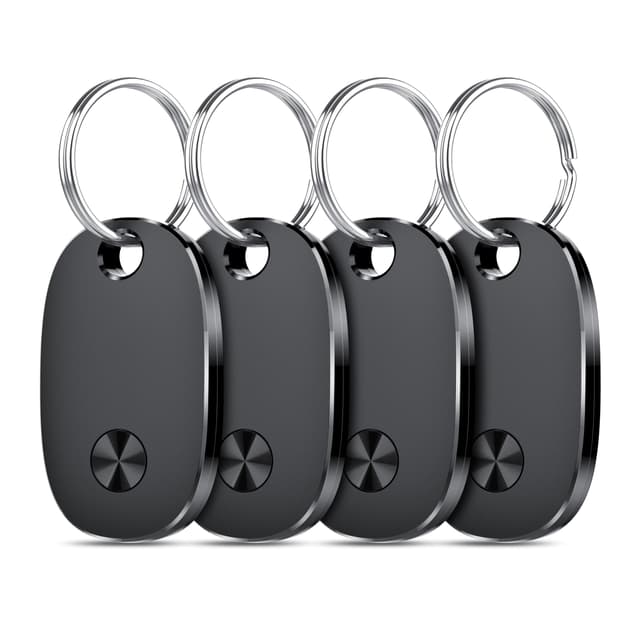 Smart Air Tag Tracker 4er Pack - Schlüsselfinder KeyFinder Kompatibel mit Apple Wo ist? APP