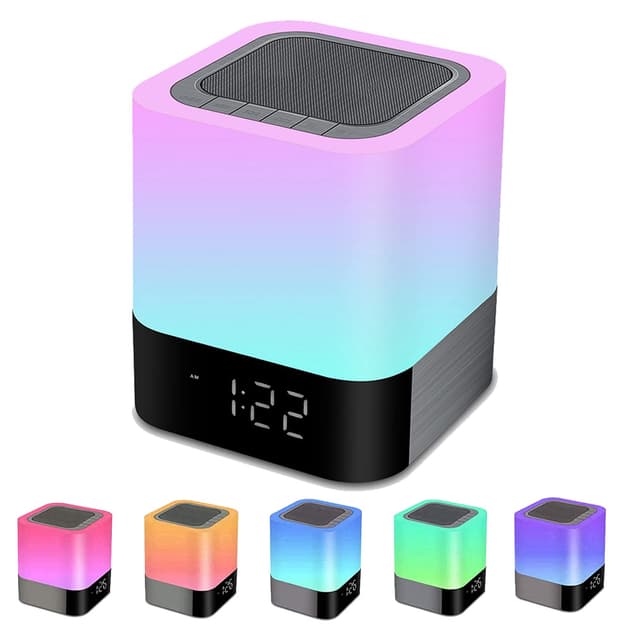 5-in-1 LED Bluetooth Lautsprecher Tischlampe 🎶🌈 - Ideales Ostergeschenk