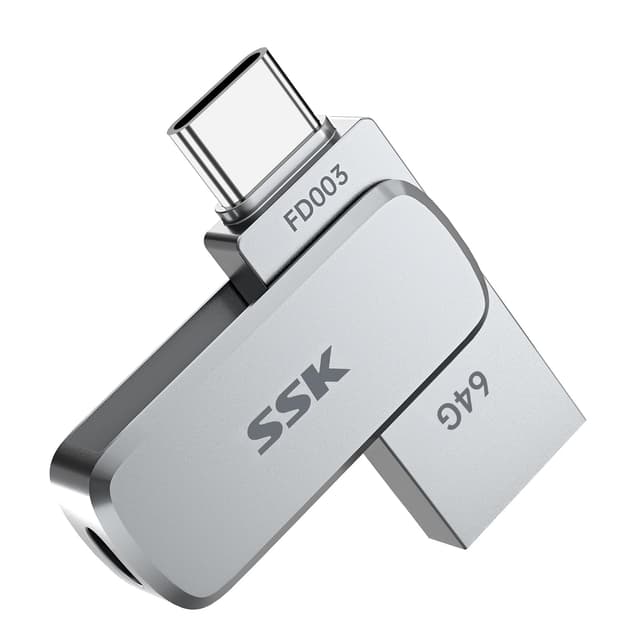 SSK 64GB USB C Stick bis zu 240 MB/s 🚀