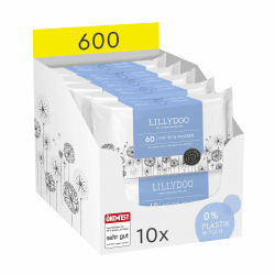 👶🌿 LILLYDOO Baby Feuchttücher: 600 Stück Vorratspackung Angebot bei HelloDeals