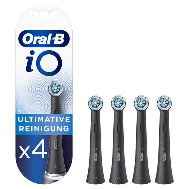 Oral-B iO Ultimative Reinigung Aufsteckbürsten für elektrische Zahnbürste, 4 Stück 🦷🪥