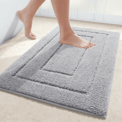 Homaxy Mikrofaser Badezimmerteppich 🛁🌟 Angebot bei HelloDeals