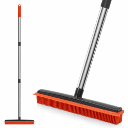 🎉 Super Deal! JIUNENG Gummibesen mit Stiel für Haustierhaare und mehr! 🧹 Angebot bei HelloDeals