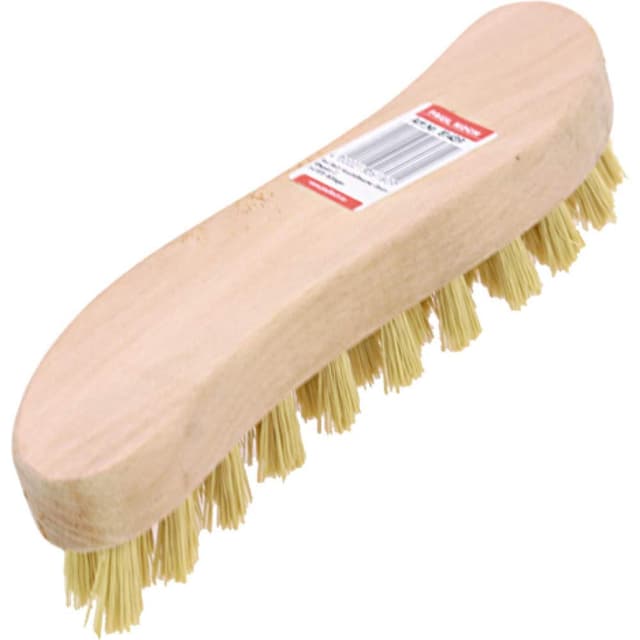 🧼 OSMA Paul-Koch 8440 S-Form Scheuerbürste Holz 20 CM 🌿
