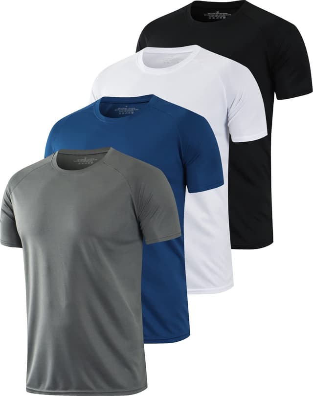 HOPLYNN Herren Laufshirt Kurzarm 🔥 Atmungsaktiv & Schnelltrocknend 🏃‍♂️