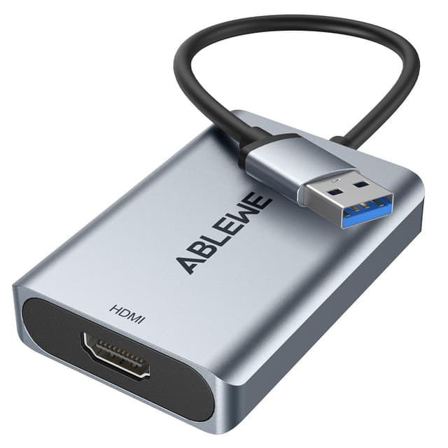🔥🔥🔥 SALE! ABLEWE USB zu HDMI Adapter für PC Laptop Monitor Projektor TV 🚀🚀🚀
