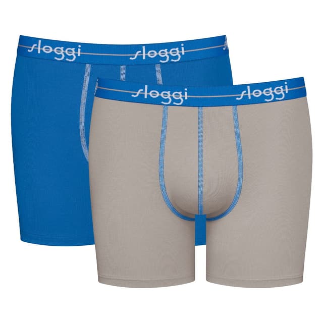 🔥 Sloggi Herren Boxershorts (2er Pack) 4 Farben 19€